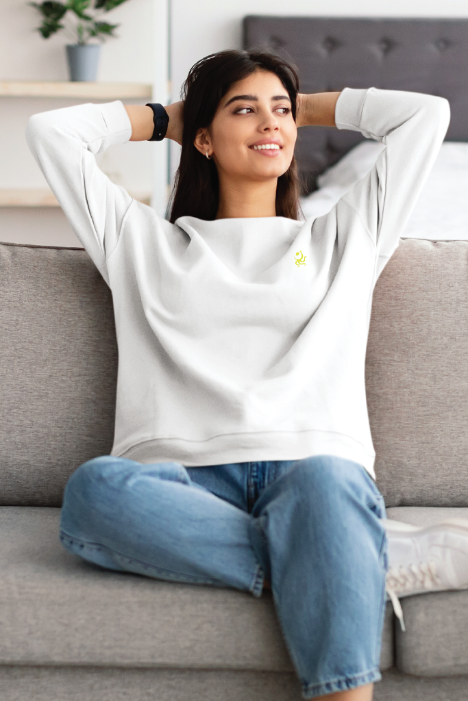 Elementals - Core Air White Sweatshirt